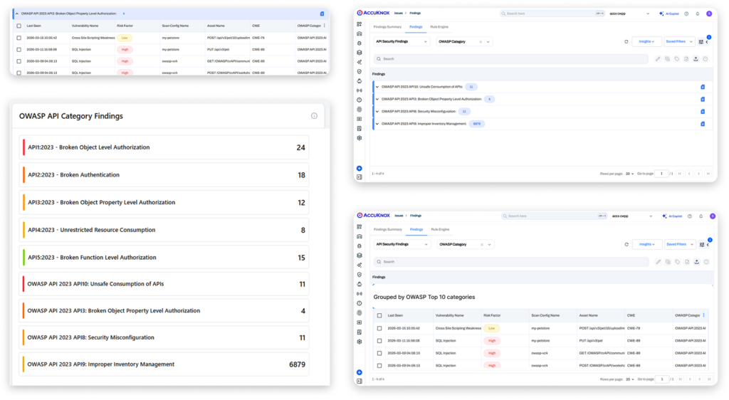 AccuKnox Provides Visibility on OWASP Top 10 Findings for API Security